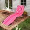 5-Position Adjustable Foldable Chaise Lounge Chair with Removable Pillows and Face Hole for Outdoors